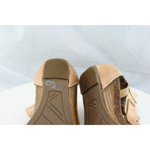 Kenneth Cole Reaction Sz 6 M Brown Ankle Strap Leather‎ Women Sandals Greatness - Picture 8 of 8